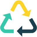 Practical Change closing the loop symbol represented by a 3 circular arrows.